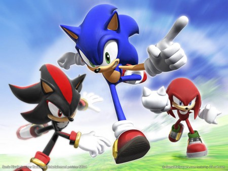Shadow, Sonic e knuckles